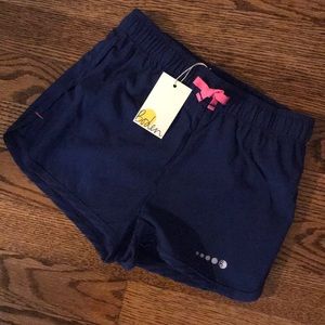 Mini Boden girls running shorts size 6, NWT